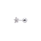 Star Flower Cartilage Stud