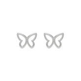 Open Butterfly Stud Earrings