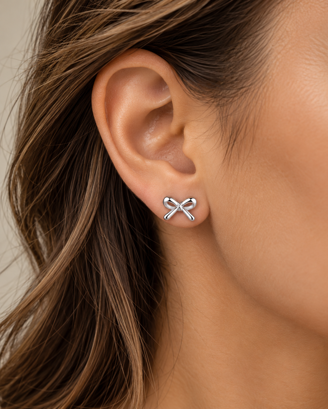 Bow Stud Earrings