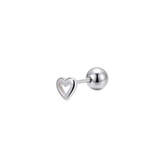 Heart Cartilage Stud