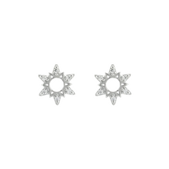 Sunburst Stud Earrings