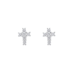 Cross Stud Earrings