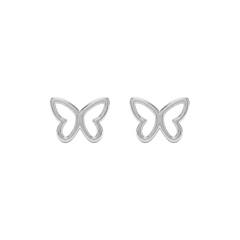 Open Butterfly Stud Earrings