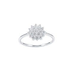 Flower Cluster Ring
