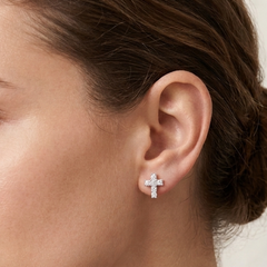 Cross Stud Earrings